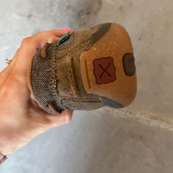 Twisted X Zebra Slide Mocs Shoes - Picture 5 of 5